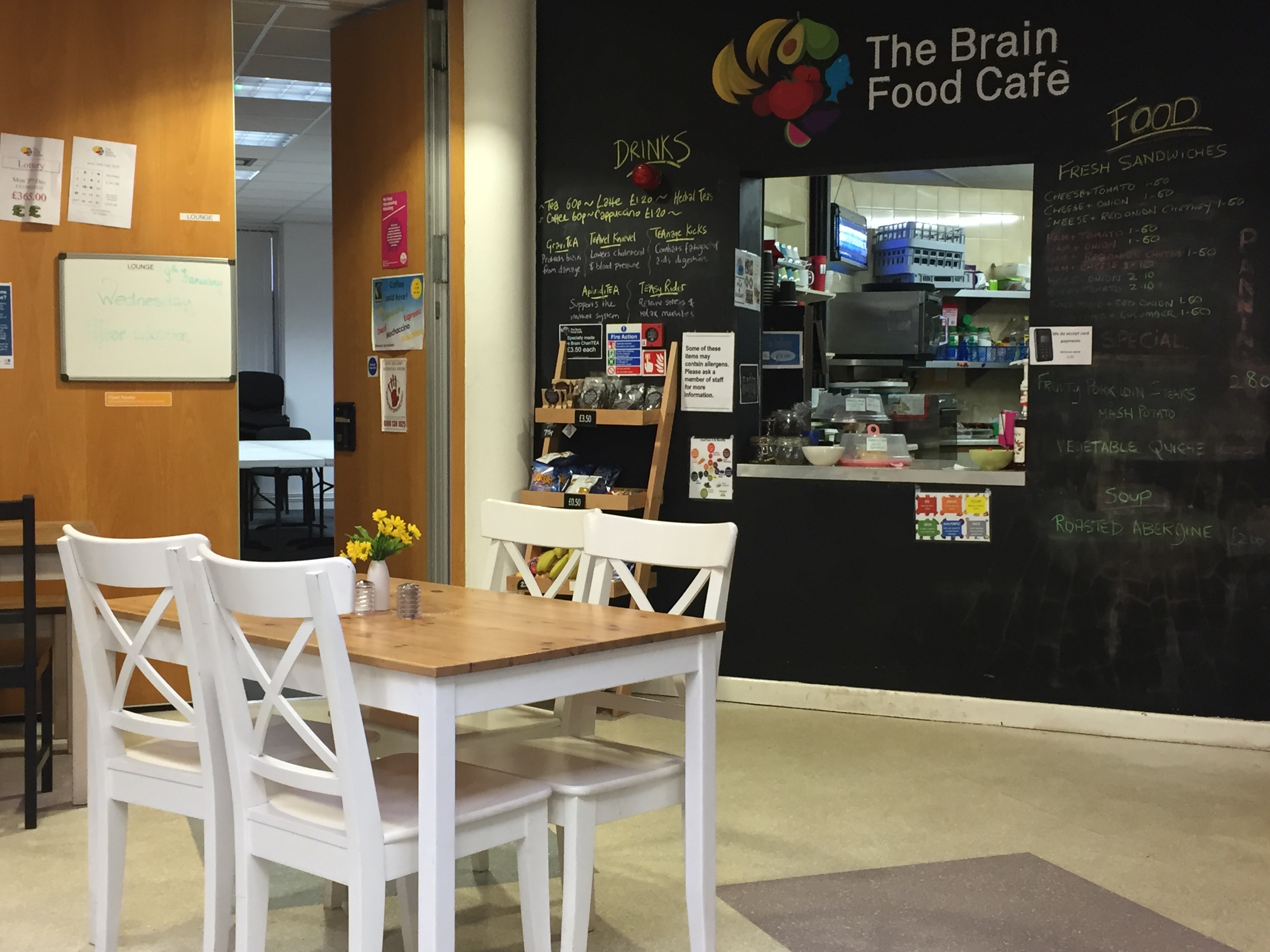 The Brain Charity - Cafe